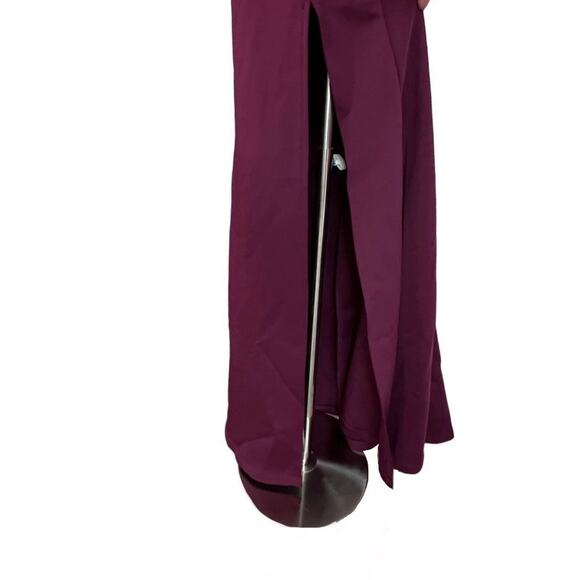 Emerald Sunday Sleeveless Evening Brides Maid Sleeveless Long Dress MEDIUM Slit - Picture 5 of 14